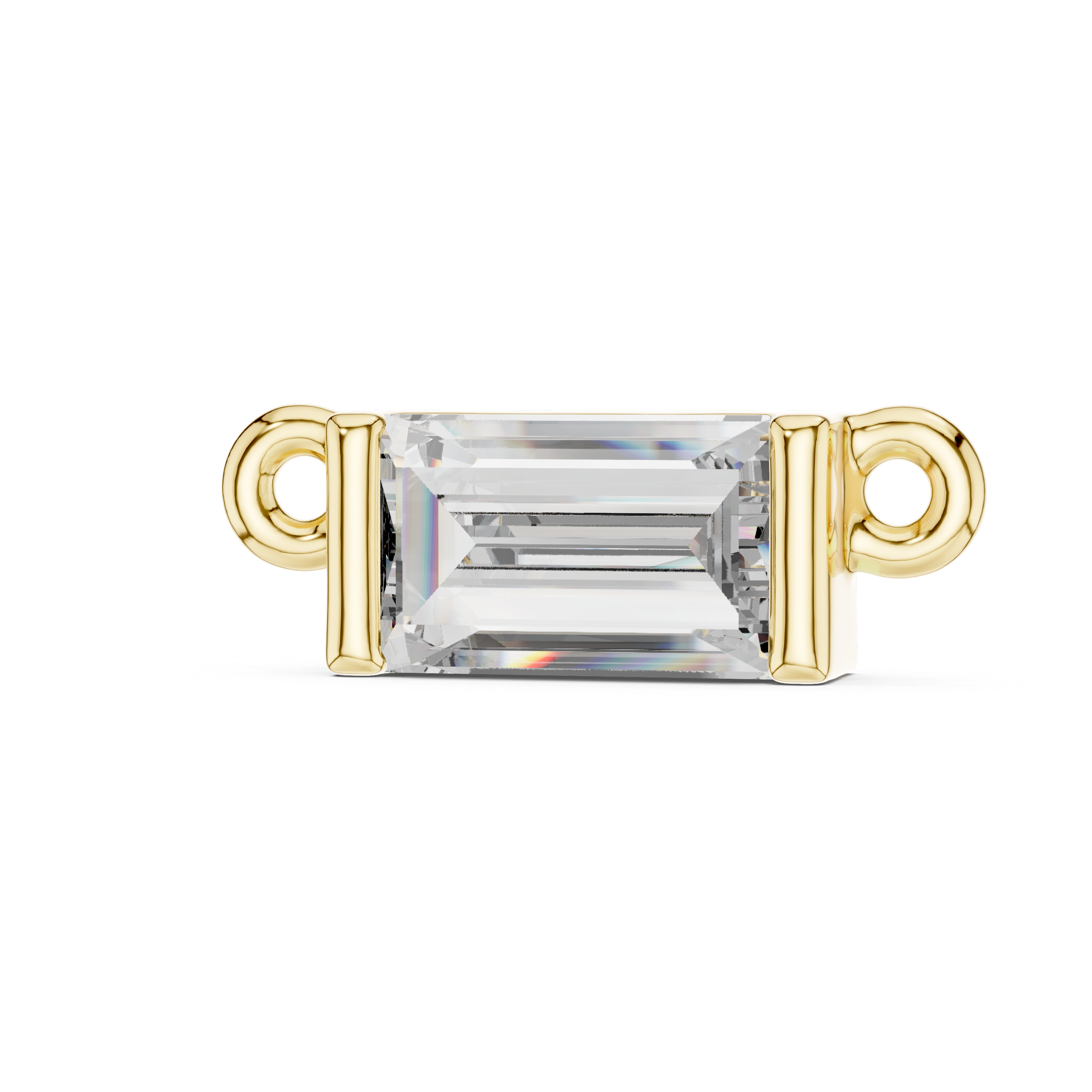 Dainty Petite Cluster Lab Grown Diamond Pendant