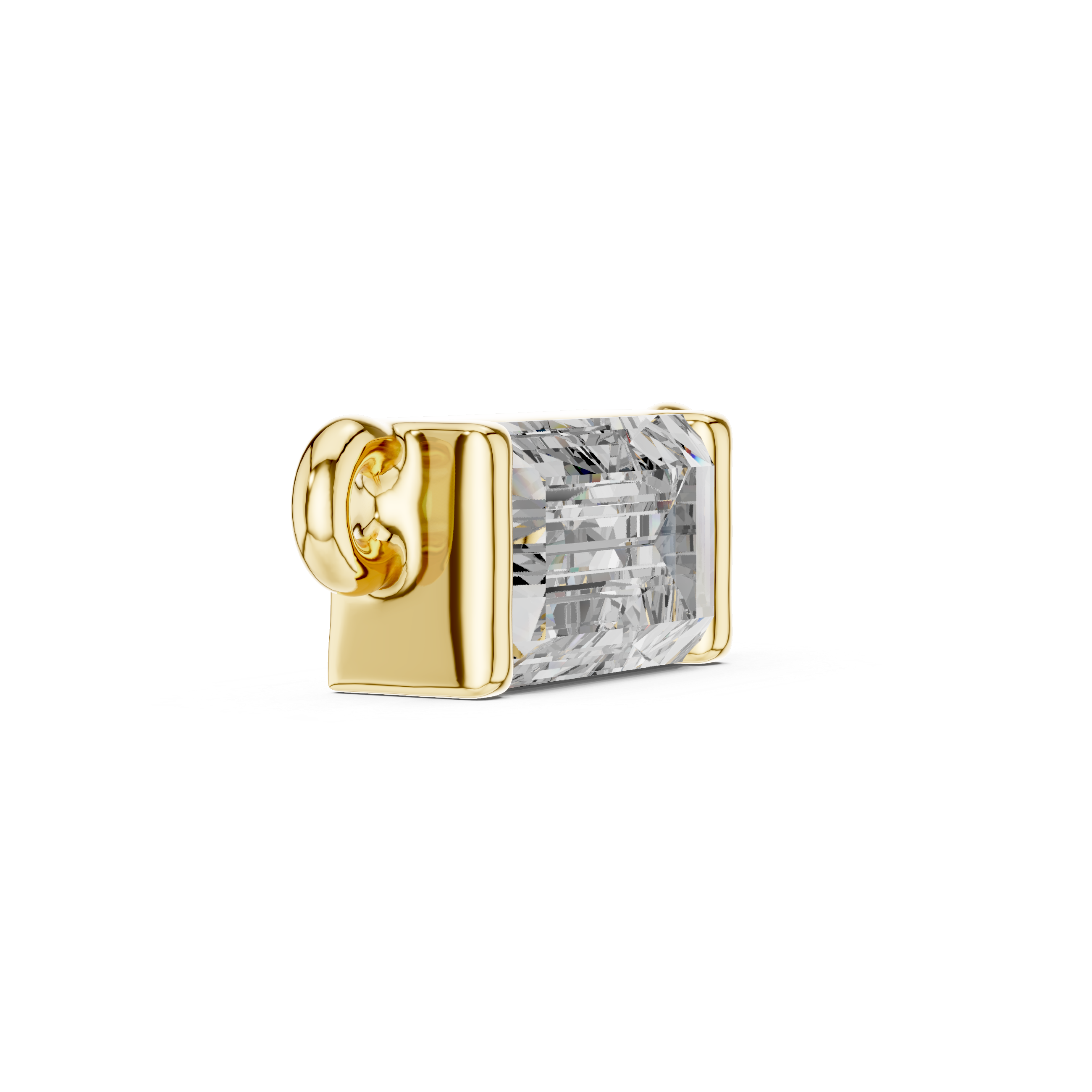 Dainty Petite Cluster Lab Grown Diamond Pendant