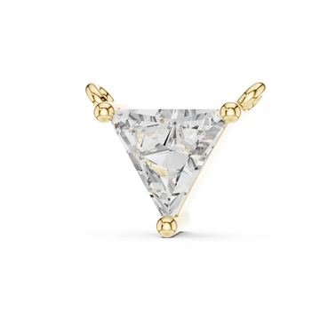 Radiant Triangle Brilliant Lab Grown Diamond Pendant
