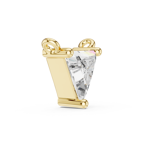 Radiant Triangle Brilliant Lab Grown Diamond Pendant