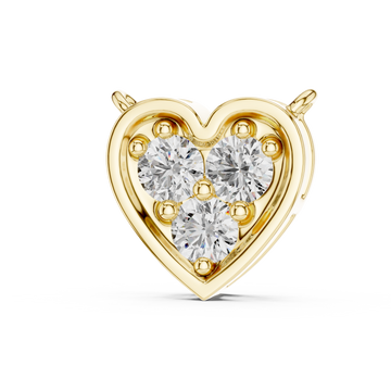 Glistening Halo Circle Lab Grown Diamond Pendant