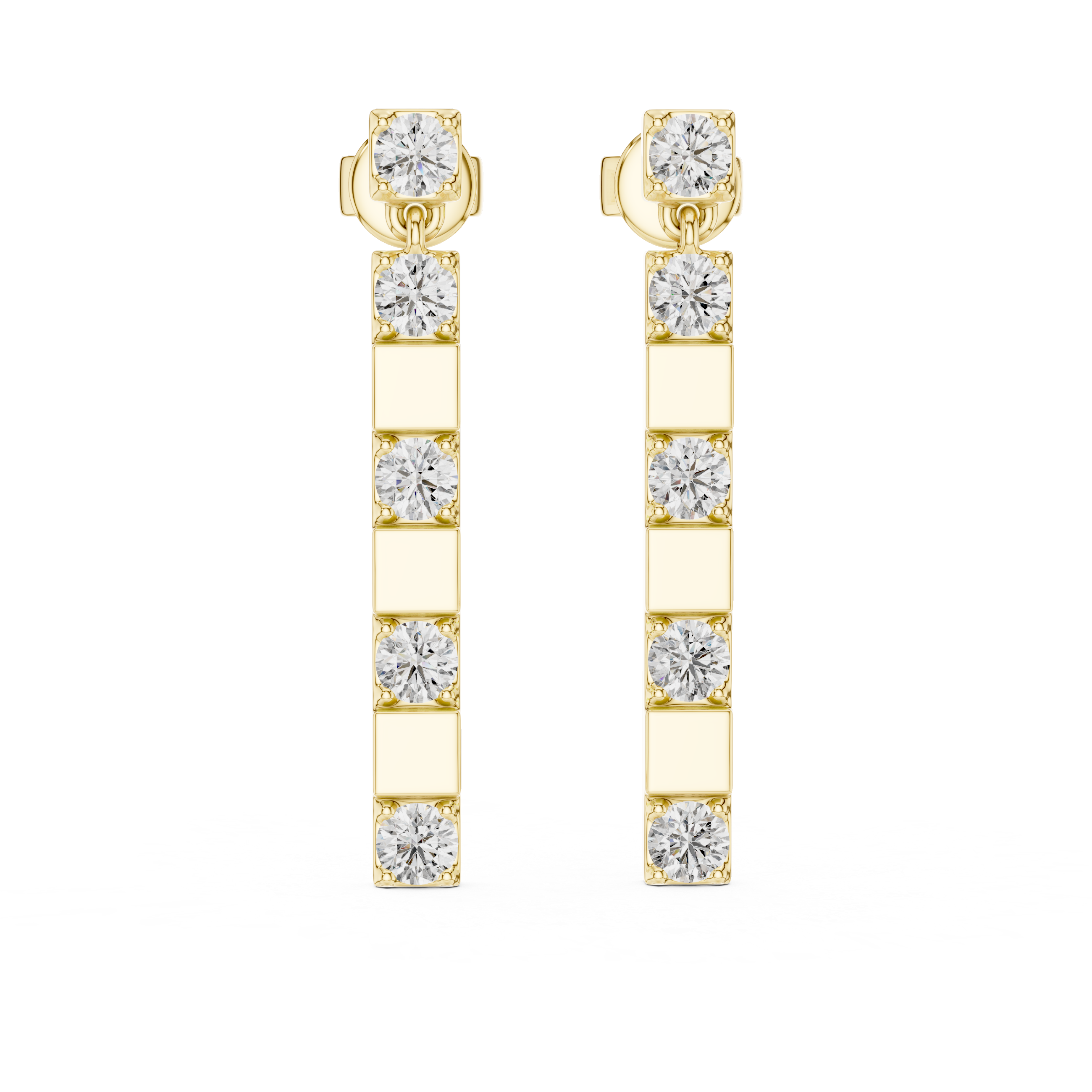 Petal Blossom Lab Grown Diamond Earrings