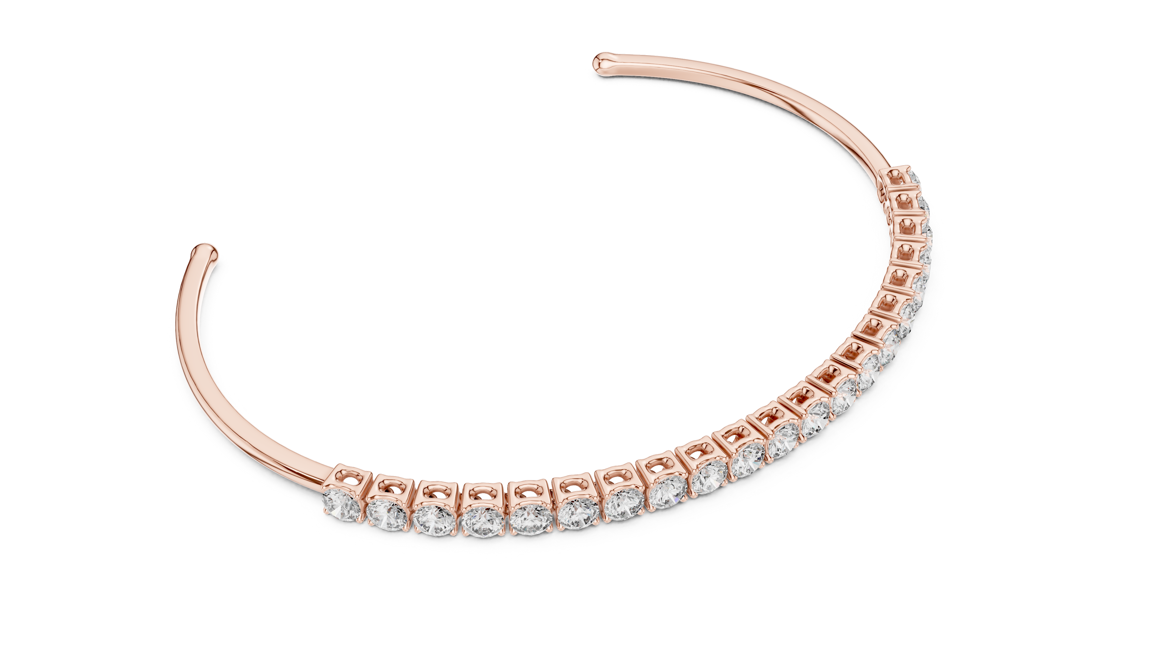 Classic Cathedral Set Lab grown diamond Bracelet