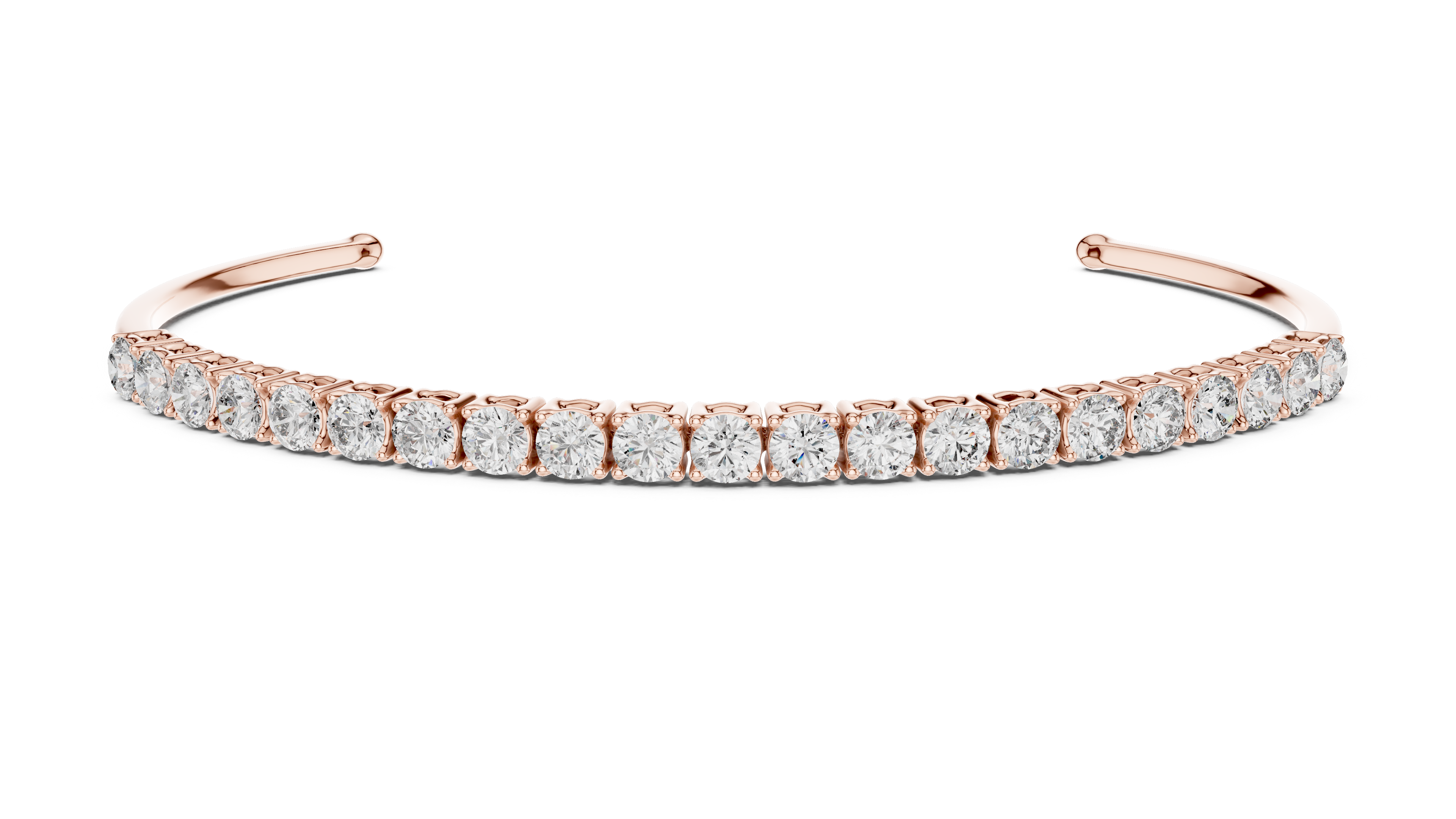 Classic Cathedral Set Lab grown diamond Bracelet