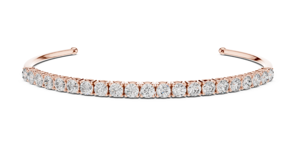 Classic Cathedral Set Lab grown diamond Bracelet