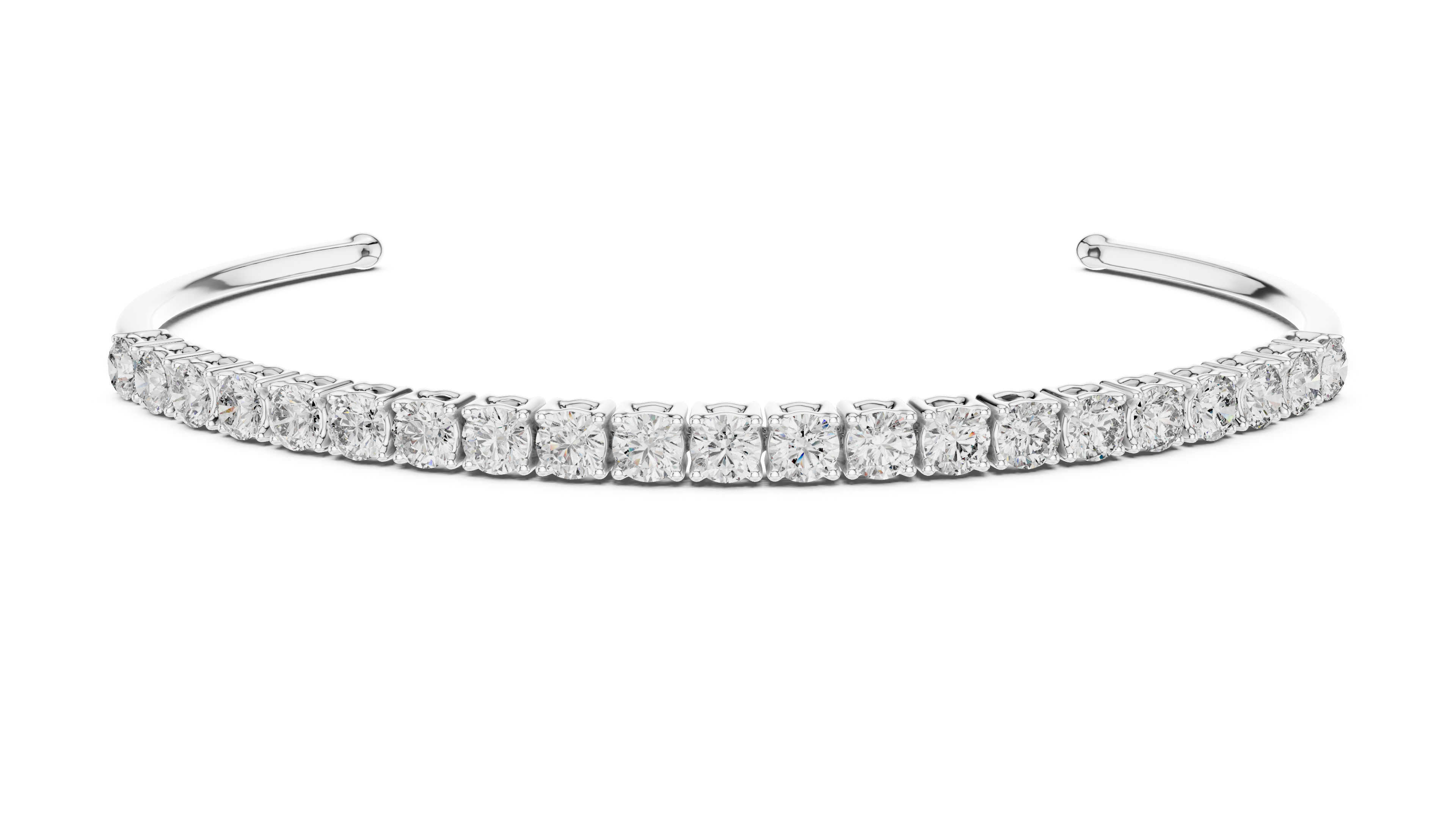 Classic Cathedral Set Lab grown diamond Bracelet