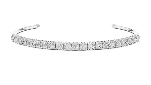 Classic Cathedral Set Lab grown diamond Bracelet