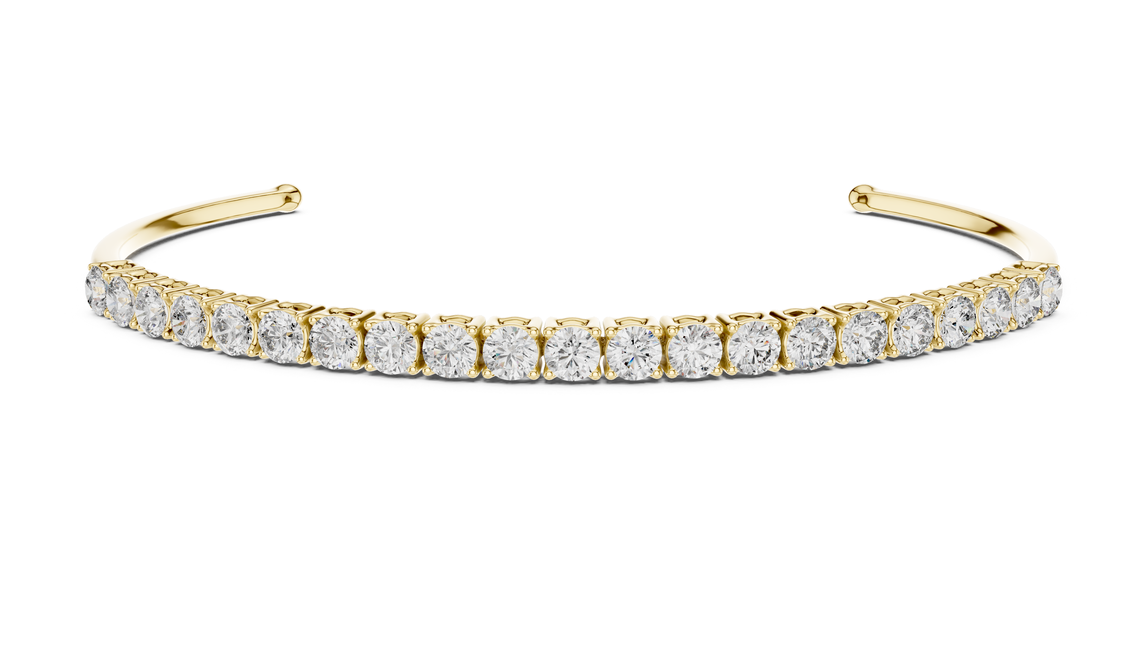 Classic Cathedral Set Lab grown diamond Bracelet