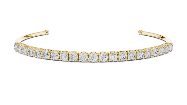 Classic Cathedral Set Lab grown diamond Bracelet