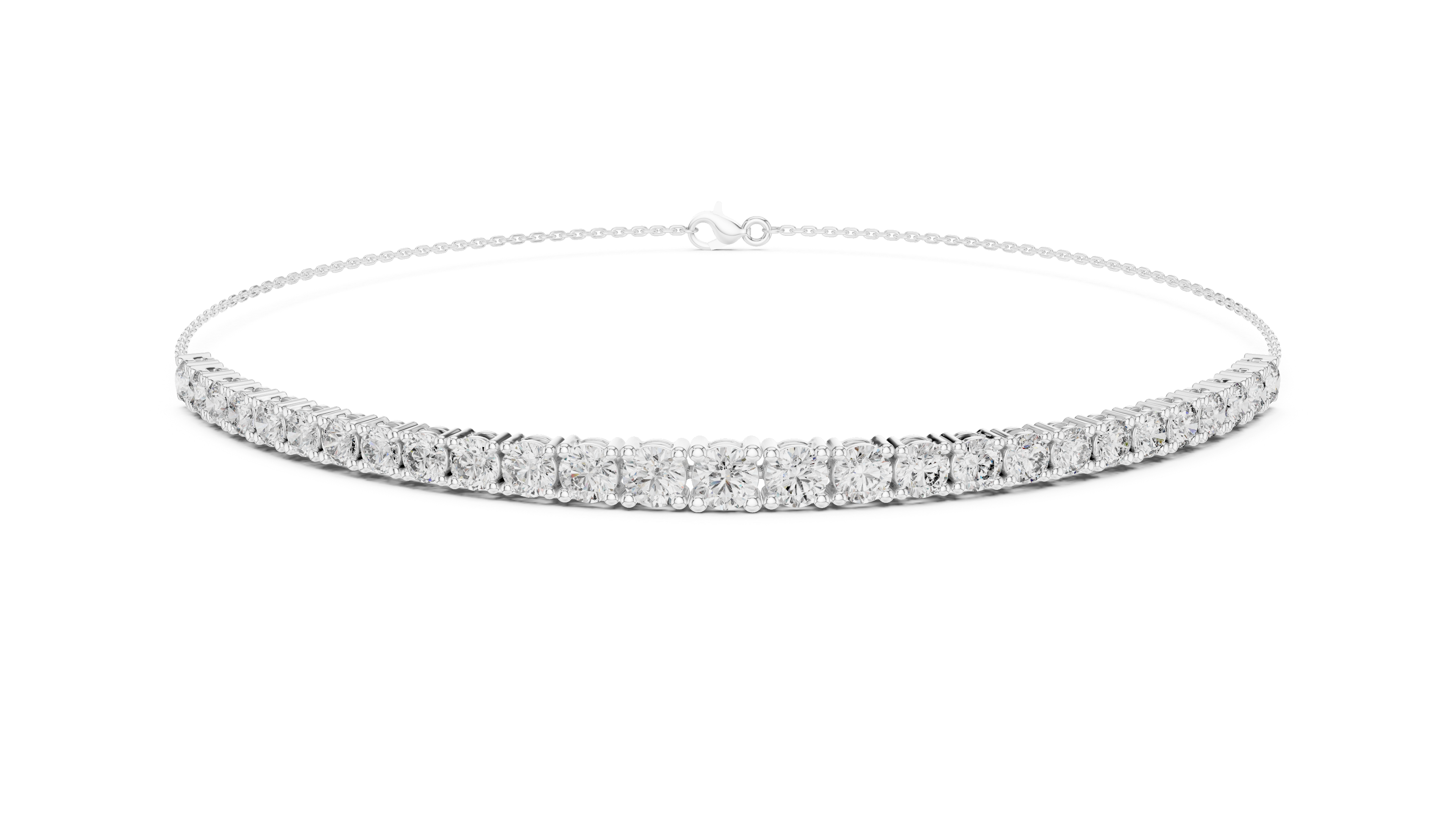 Royal Cushion Cut Lab grown diamond Bracelet