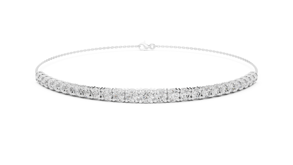 Royal Cushion Cut Lab grown diamond Bracelet