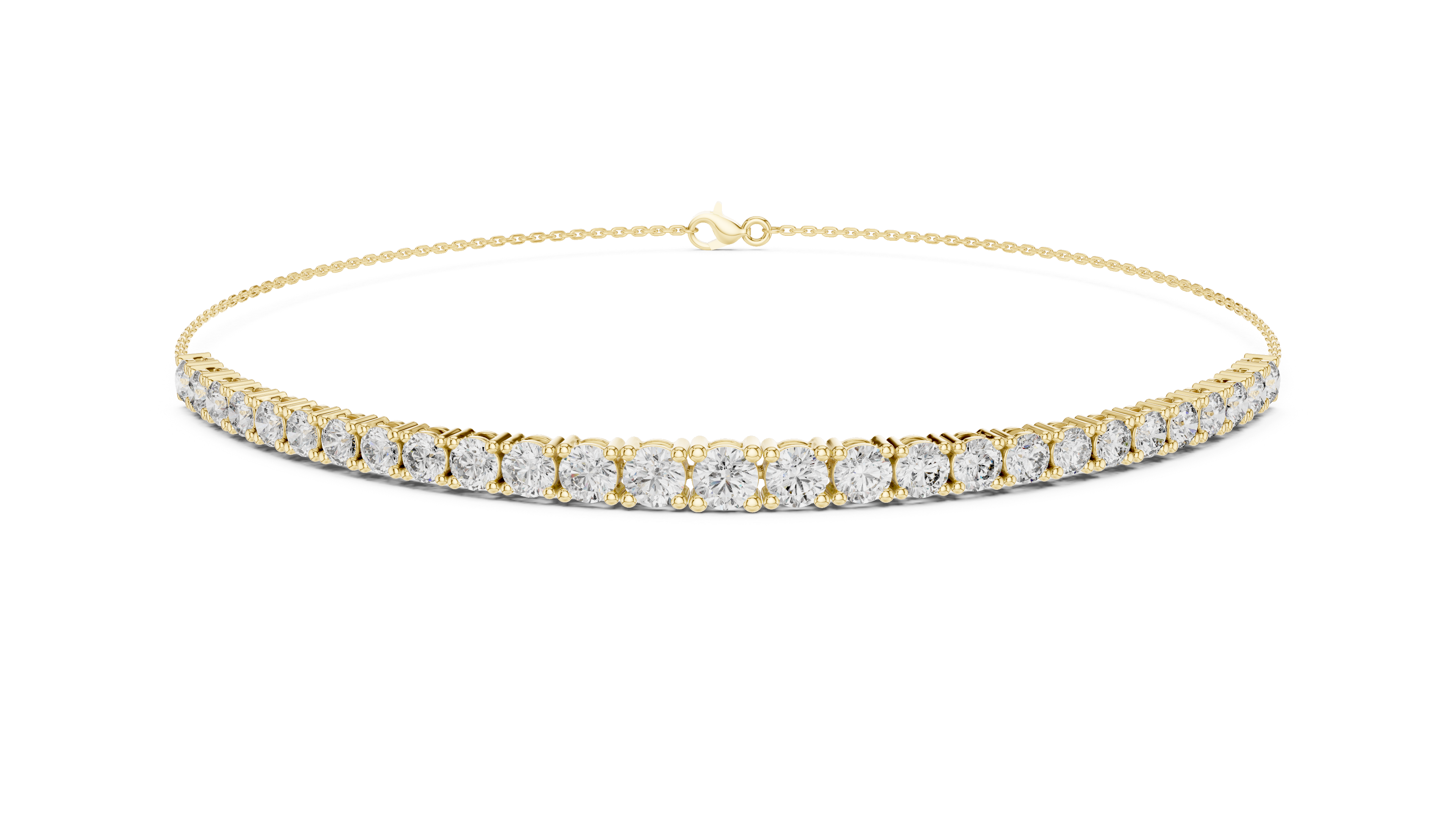 Royal Cushion Cut Lab grown diamond Bracelet