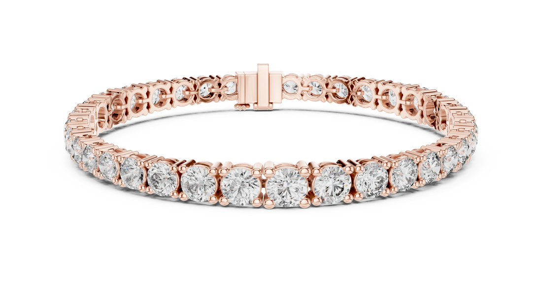 Modern Architectural Tension Lab grown diamond Bracelet
