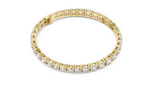 Modern Architectural Tension Lab grown diamond Bracelet