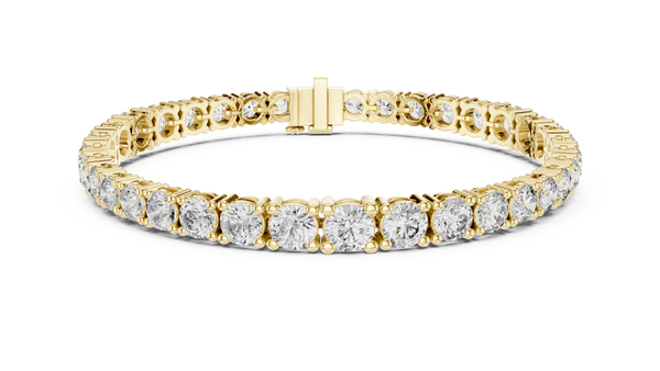 Modern Architectural Tension Lab grown diamond Bracelet