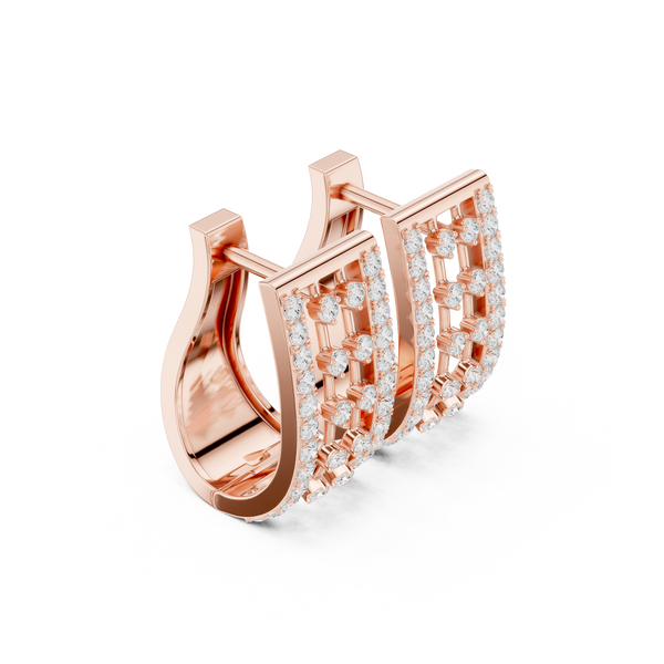 Zephyr Wind Lab Grown Diamond Earrings Jewelry