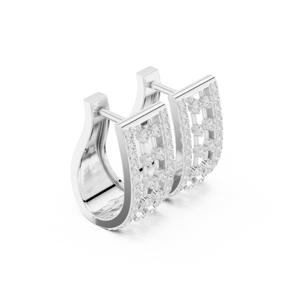 Zephyr Wind Lab Grown Diamond Earrings Jewelry