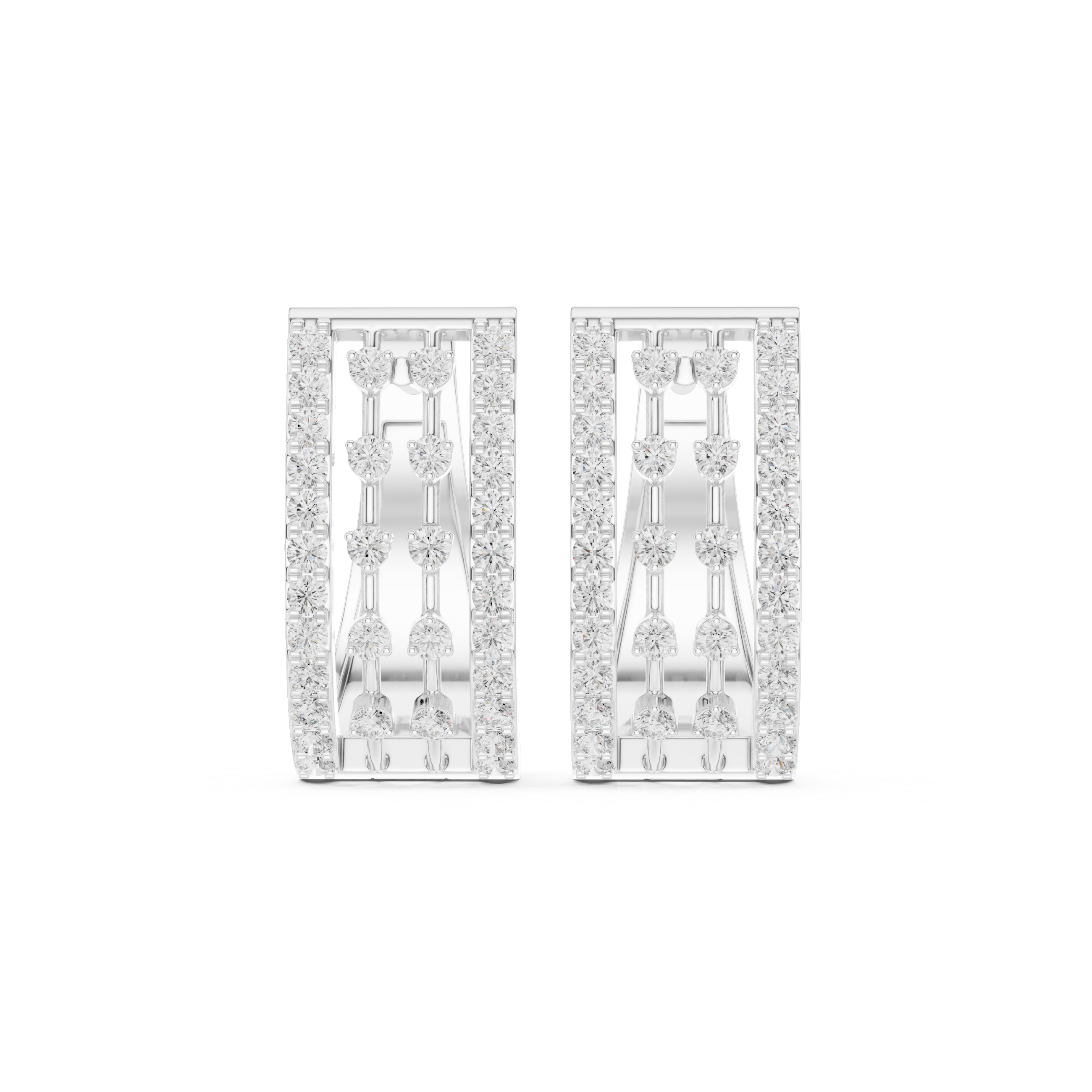 Zephyr Wind Lab Grown Diamond Earrings Jewelry