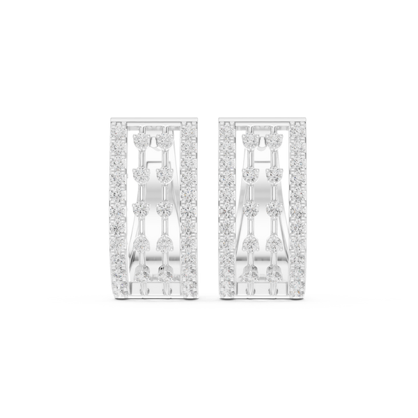 Zephyr Wind Lab Grown Diamond Earrings Jewelry