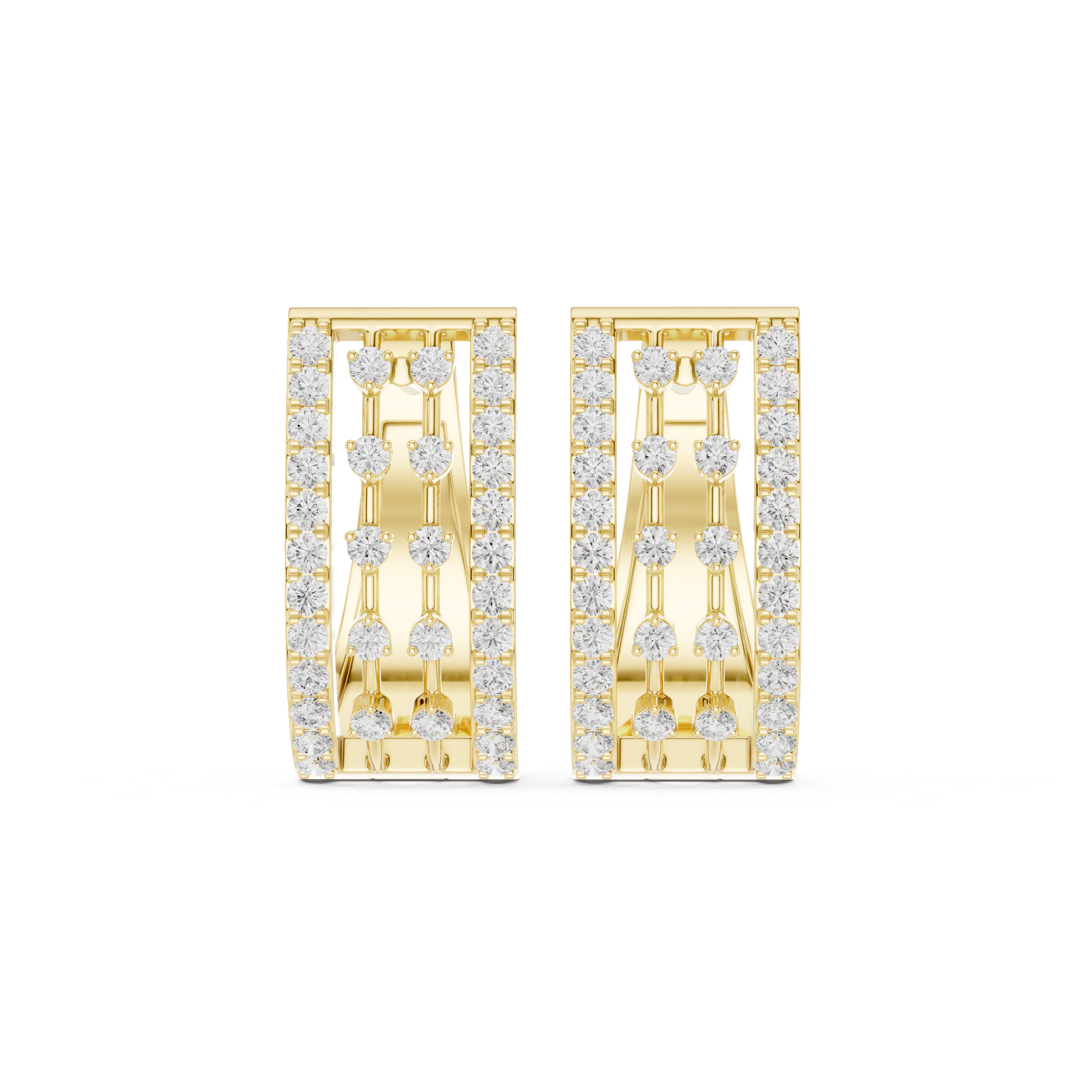 Zephyr Wind Lab Grown Diamond Earrings Jewelry