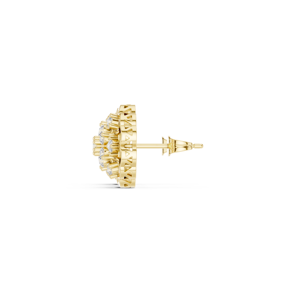 Verdant Dew Lab Grown Diamond Earrings Dangles