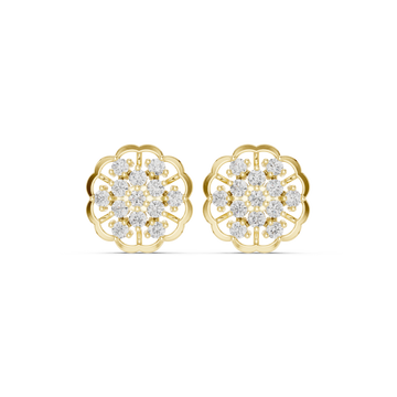 Verdant Dew Lab Grown Diamond Earrings Dangles