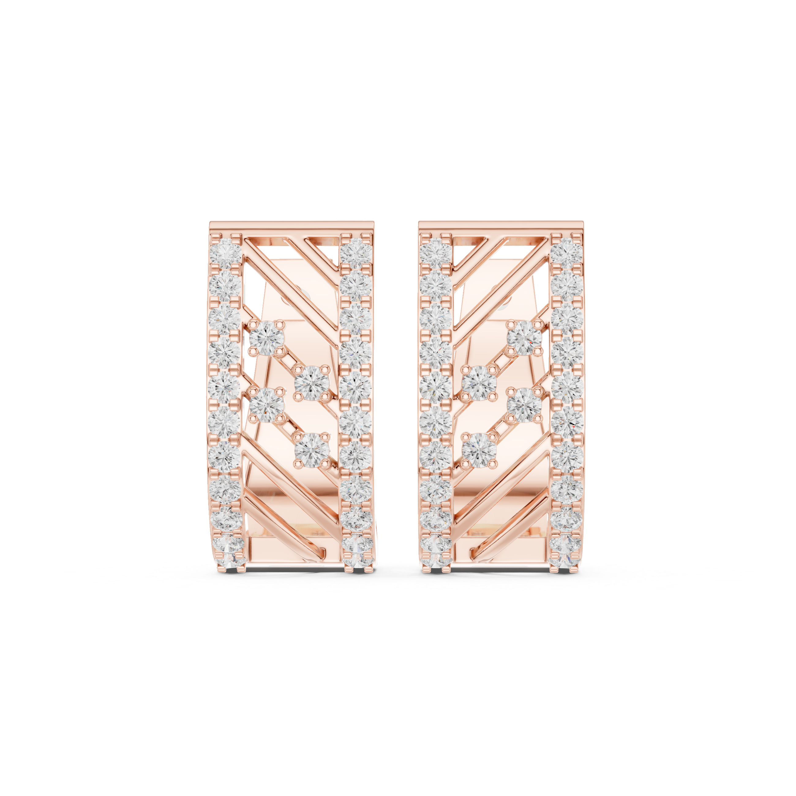 Best Kept lab grown diamond earring design