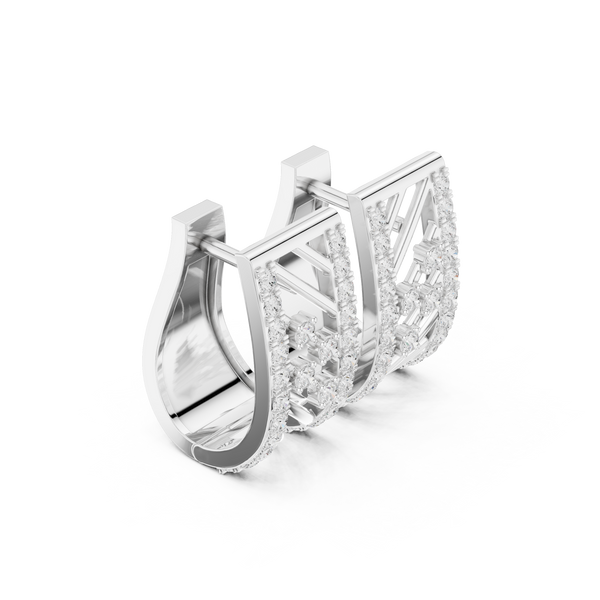 Best Kept lab grown diamond earring design