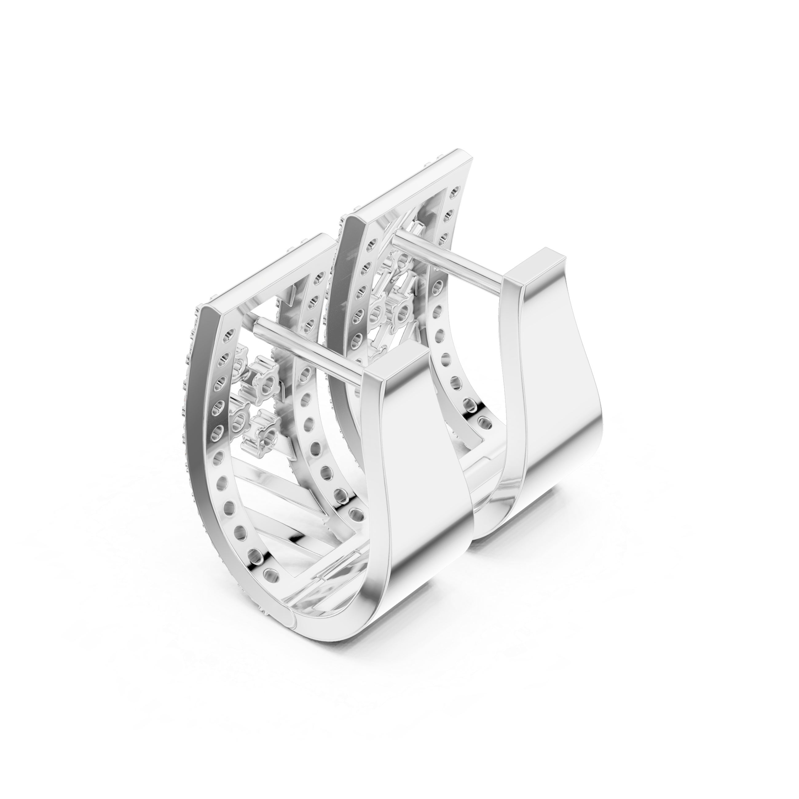 Best Kept lab grown diamond earring design