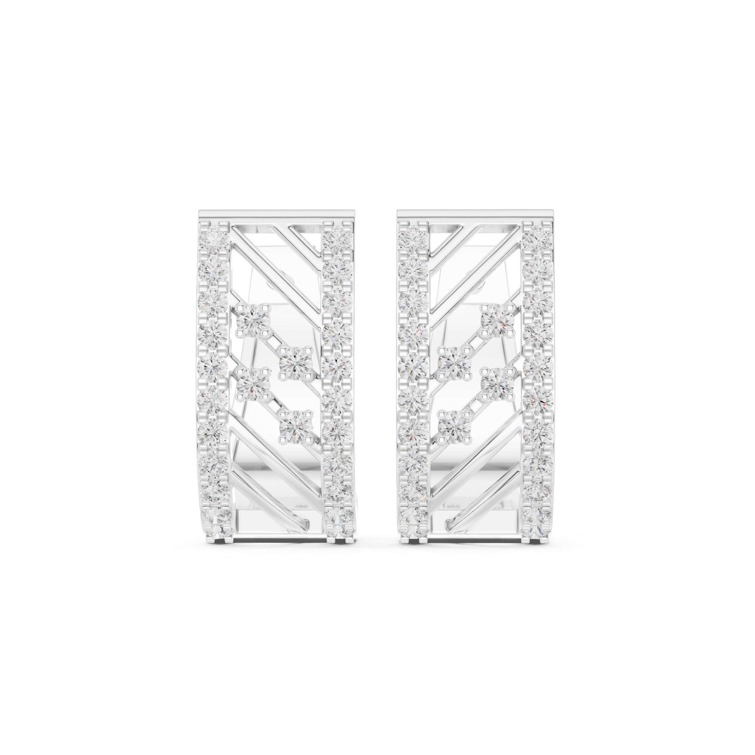 Best Kept lab grown diamond earring design