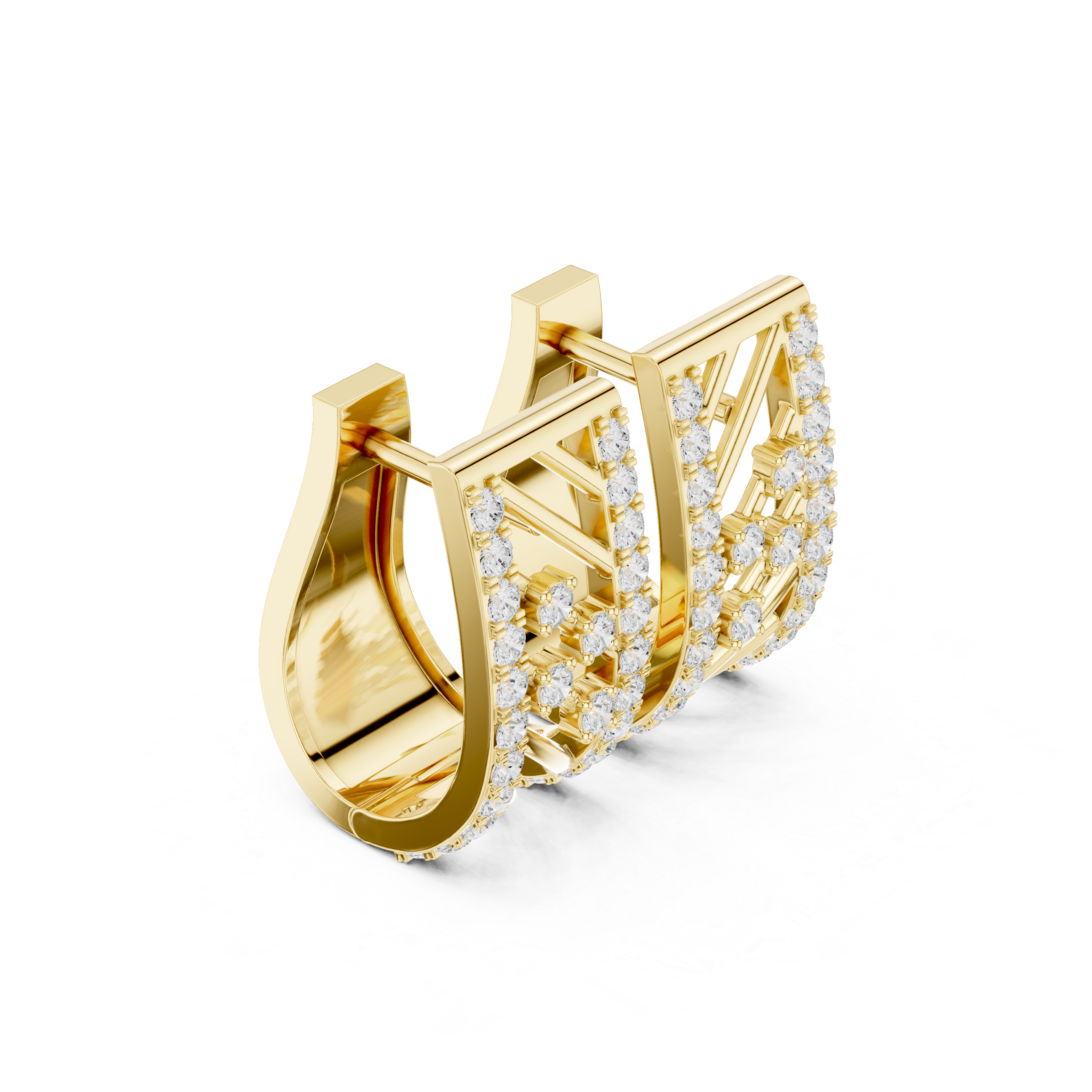 Best Kept lab grown diamond earring design