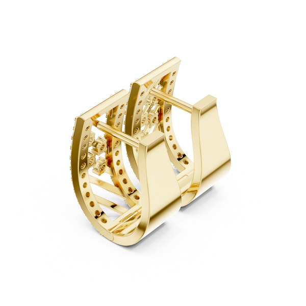 Best Kept lab grown diamond earring design