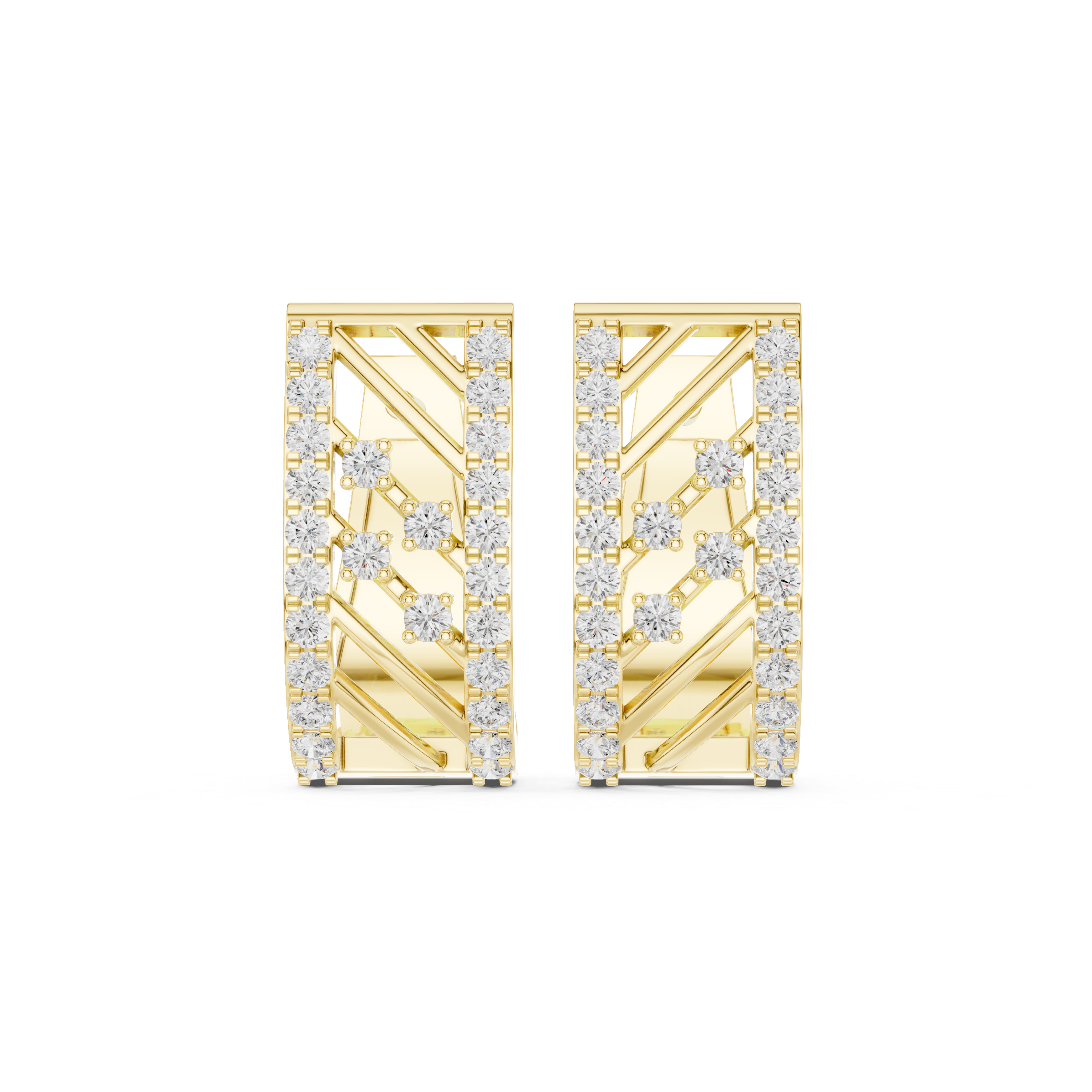 Best Kept lab grown diamond earring design