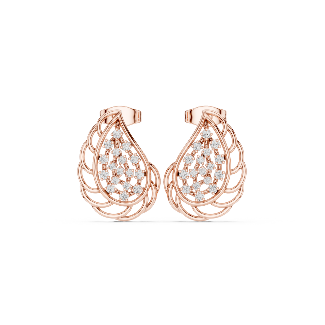 Siren Call Lab Grown Diamond Earrings Studs