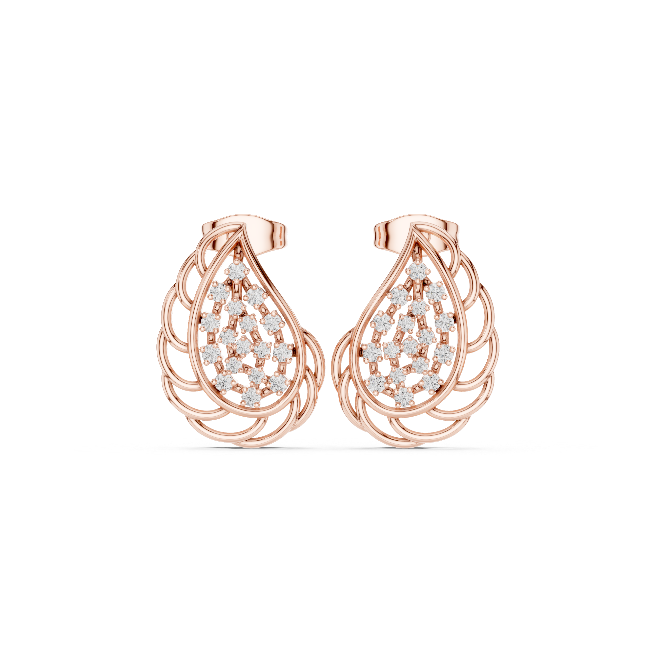 Siren Call Lab Grown Diamond Earrings Studs