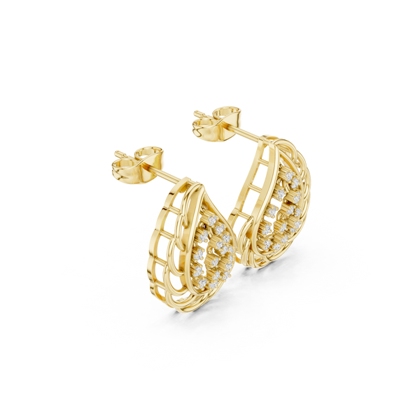 Siren Call Lab Grown Diamond Earrings Studs