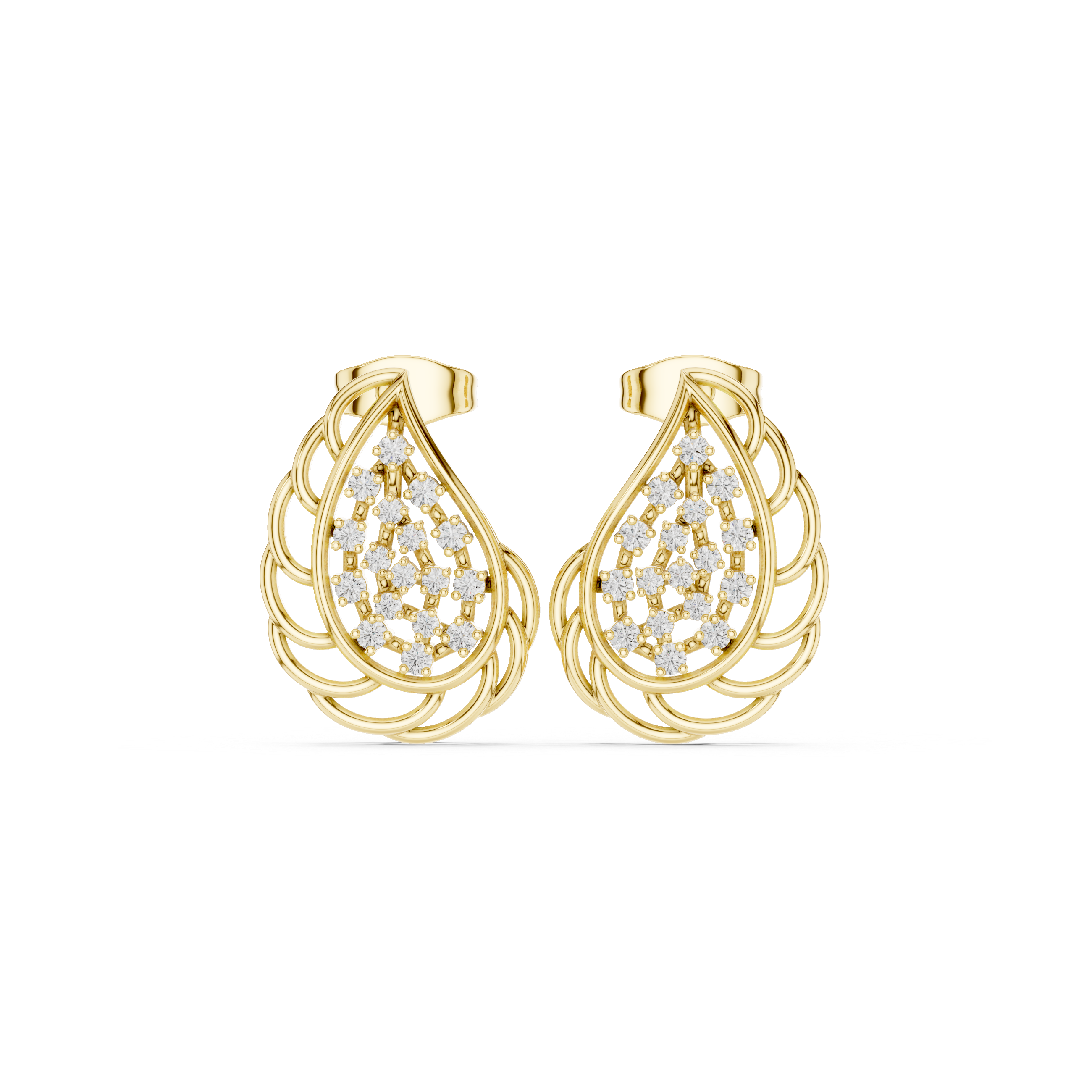 Siren Call Lab Grown Diamond Earrings Studs