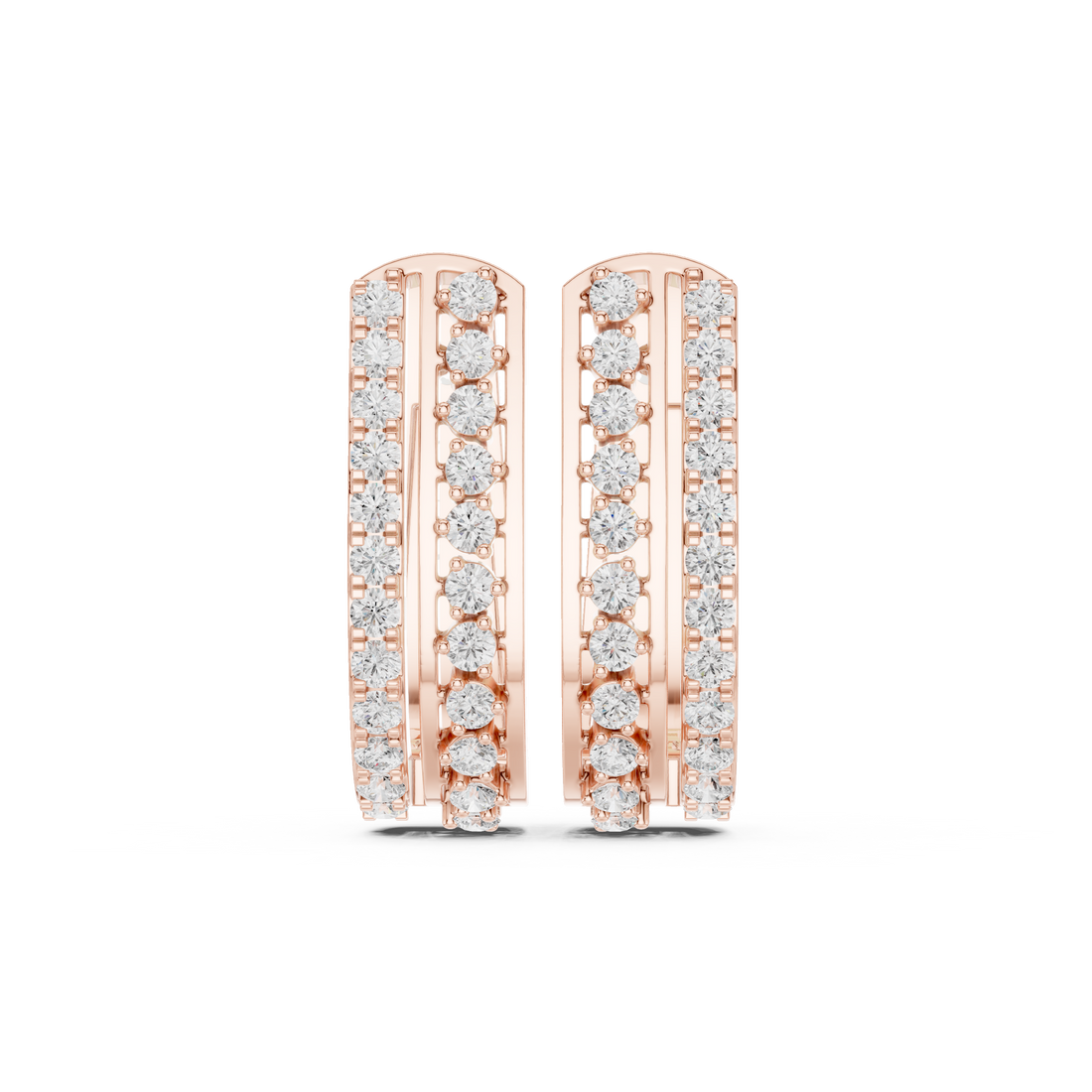 Velvet Night Lab Grown Diamond Earrings Accents