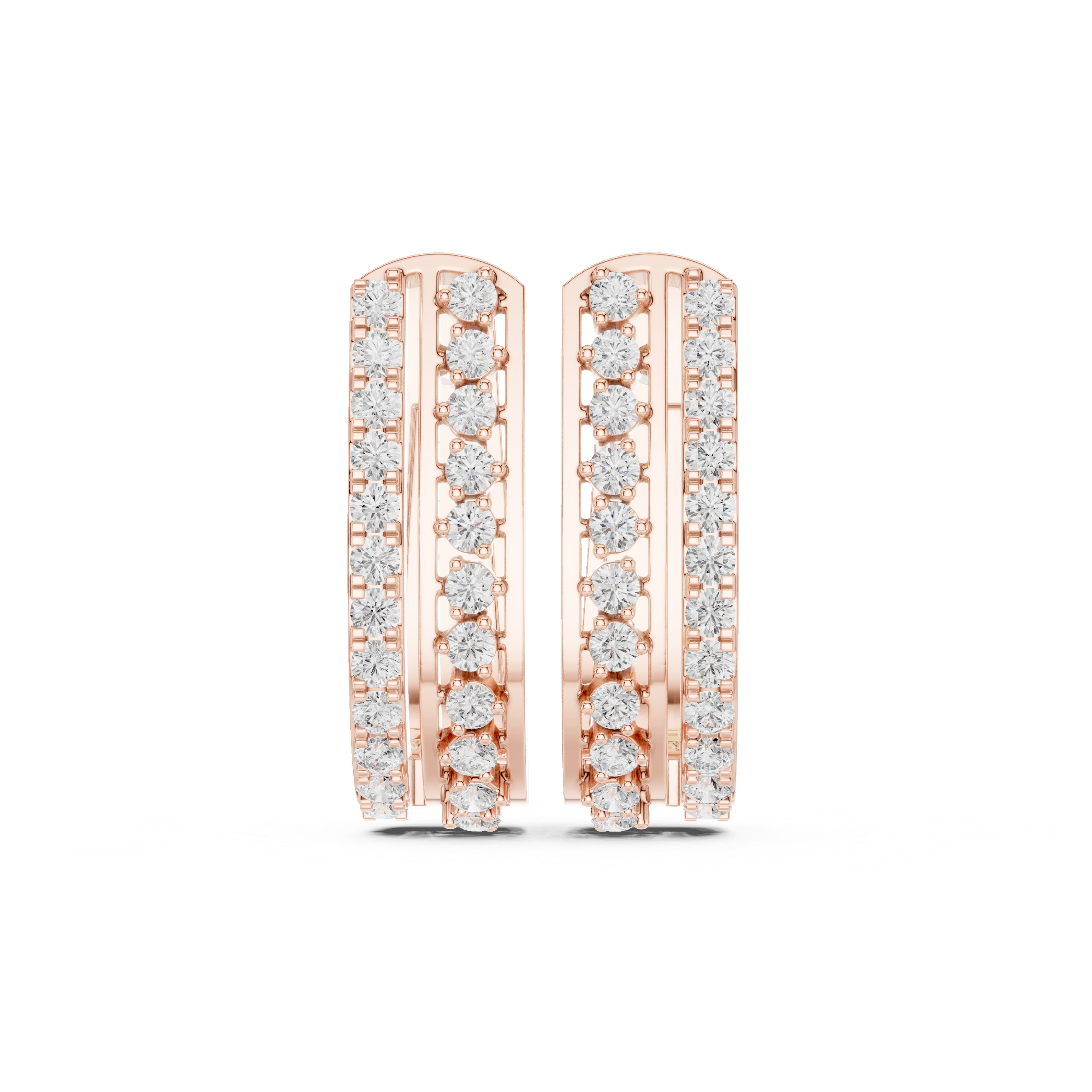 Velvet Night Lab Grown Diamond Earrings Accents