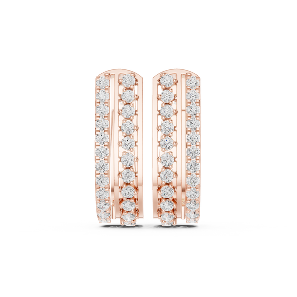 Velvet Night Lab Grown Diamond Earrings Accents