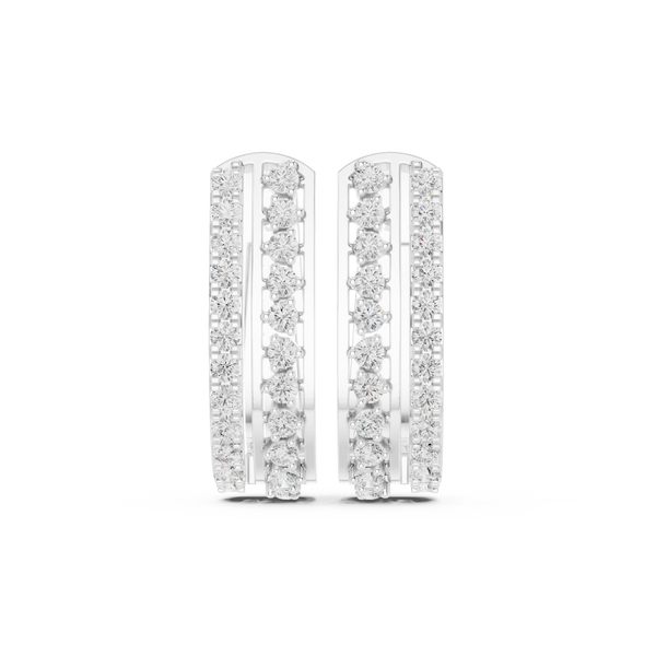 Velvet Night Lab Grown Diamond Earrings Accents