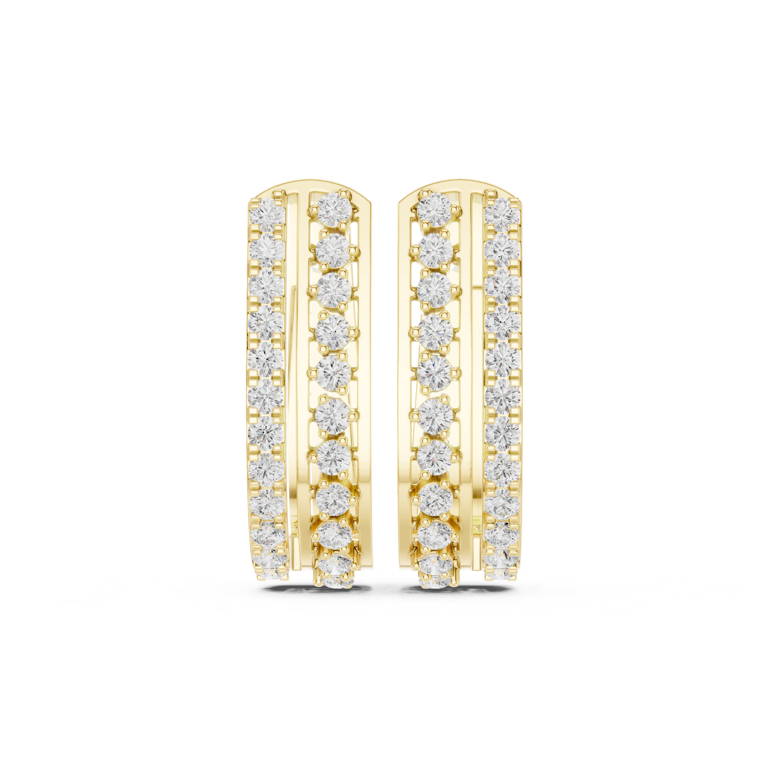 Velvet Night Lab Grown Diamond Earrings Accents