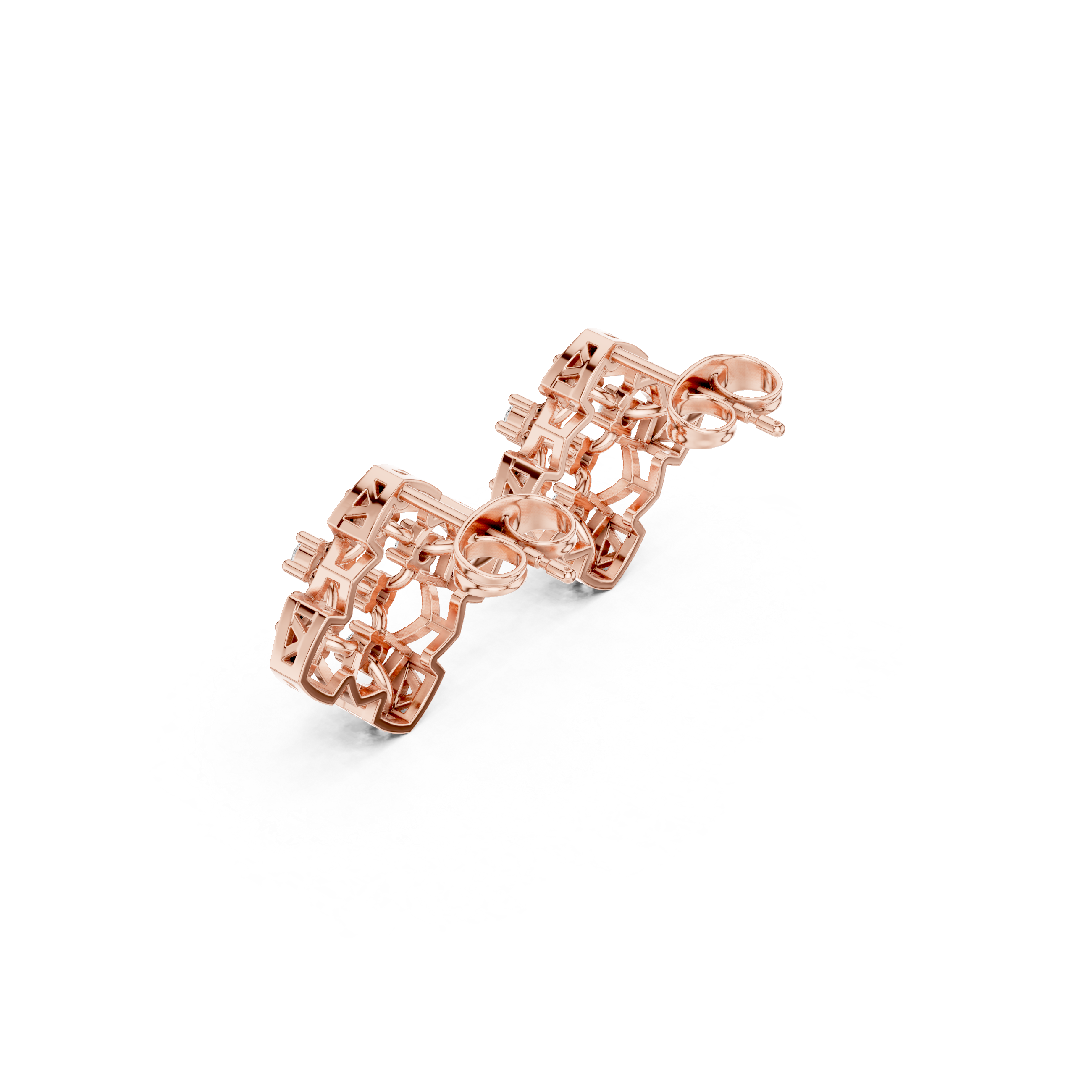 Dusk Glow Lab Grown Diamond Earrings Jewelry