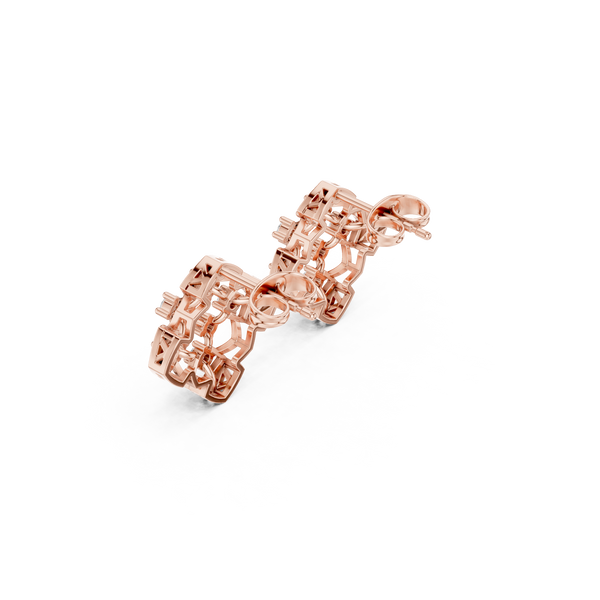 Dusk Glow Lab Grown Diamond Earrings Jewelry