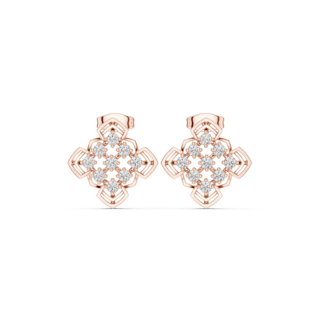 Dusk Glow Lab Grown Diamond Earrings Jewelry