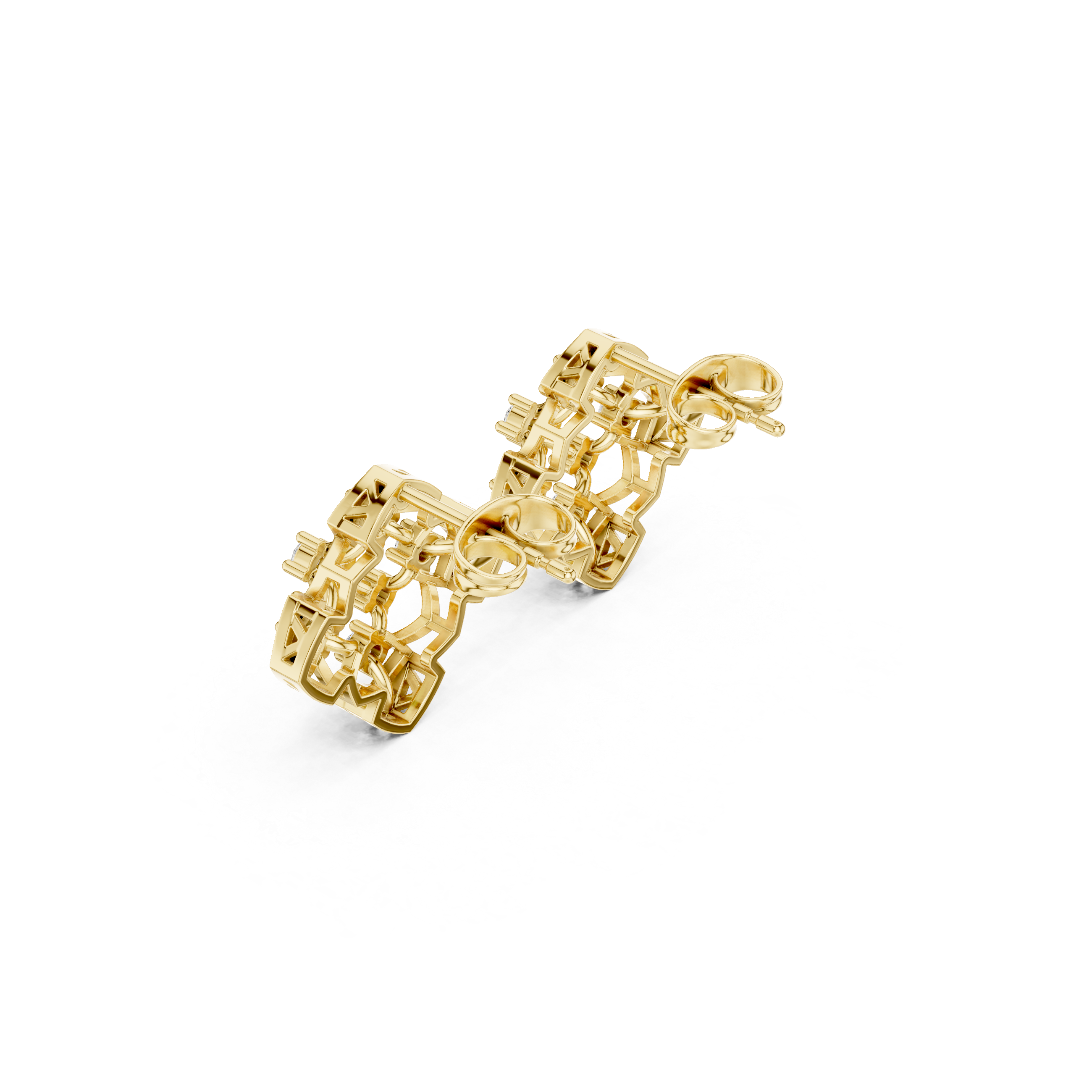 Dusk Glow Lab Grown Diamond Earrings Jewelry