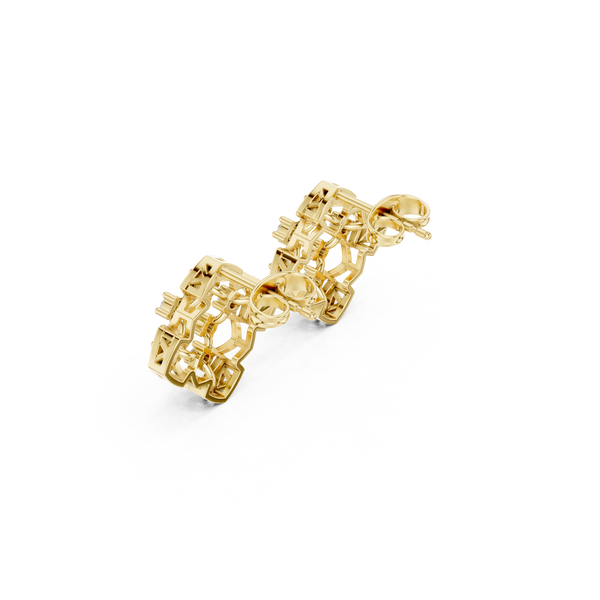 Dusk Glow Lab Grown Diamond Earrings Jewelry