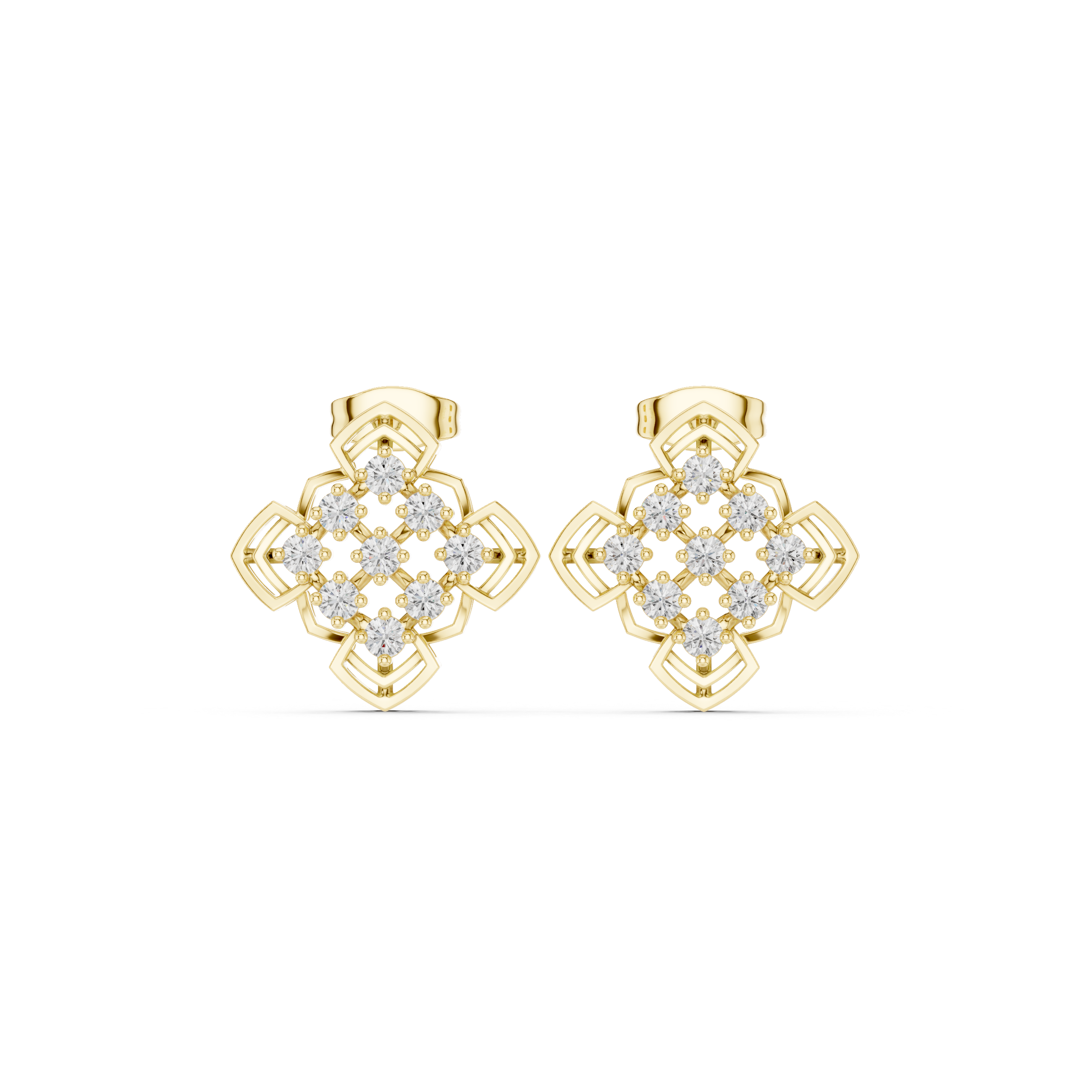 Dusk Glow Lab Grown Diamond Earrings Jewelry