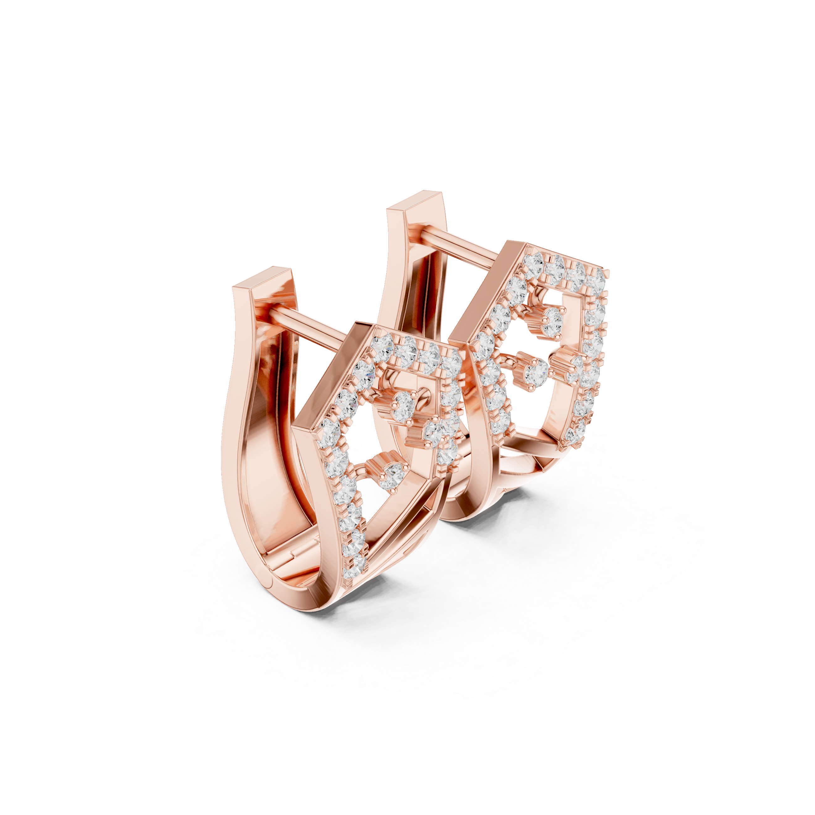 Sole Owner lab grown diamond earring design
