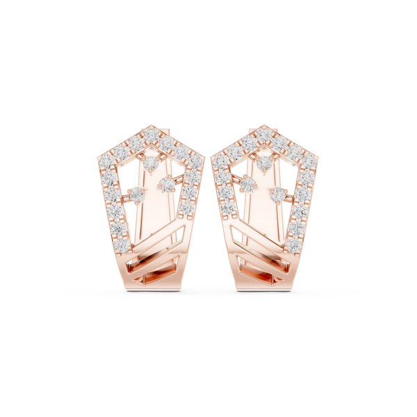 Sole Owner lab grown diamond earring design